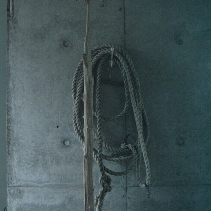 2008年の夏に拾ったロープ